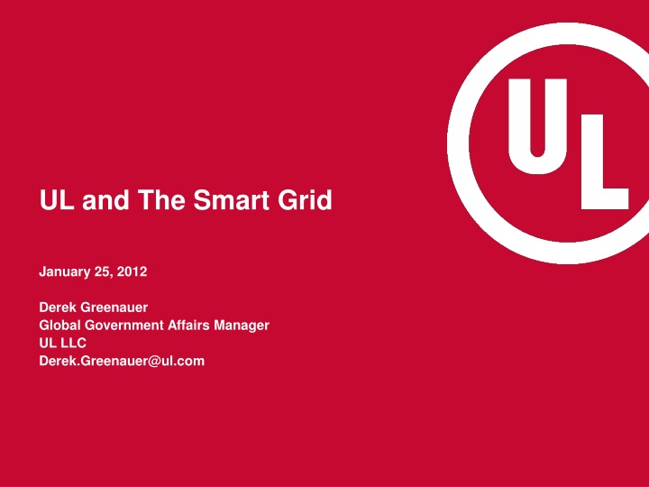 ul and the smart grid