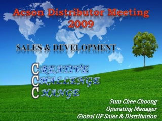 Acson Distributor Meeting 2009