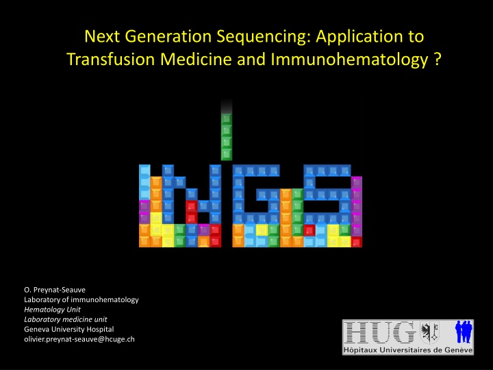 next generation sequencing application