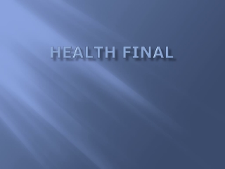 Health Final
