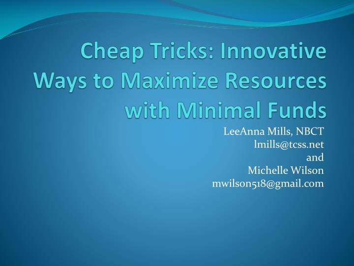 cheap tricks innovative ways to maximize resources with minimal funds