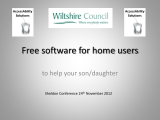 Free software for home users