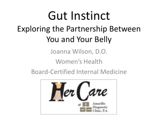 Gut Instinct Exploring the Partnership Between You and Your Belly