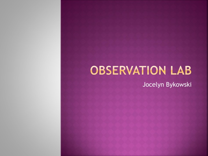 observation lab