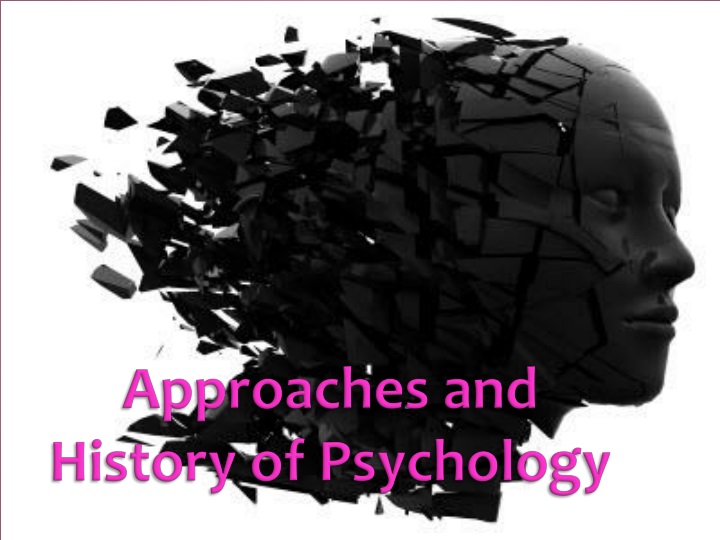 approaches and history of psychology