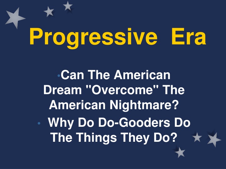 progressive era