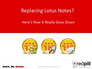 Replacing Lotus Notes?