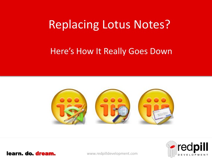 replacing lotus notes