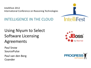 IntelliFest 2012 International Conference on Reasoning Technologies