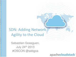 SDN: Adding Network Agility to the Cloud
