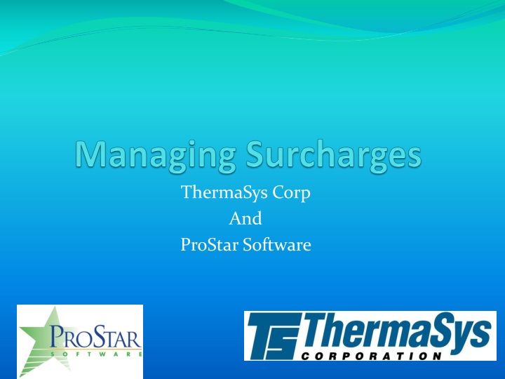 managing surcharges