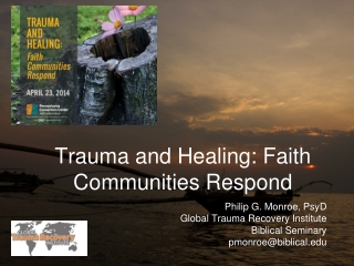 Trauma and Healing: Faith Communities Respond