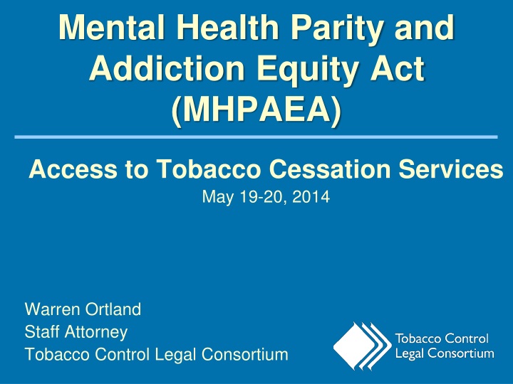 mental health parity and addiction equity act mhpaea