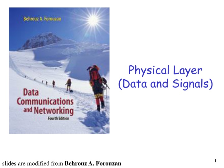 physical layer data and signals