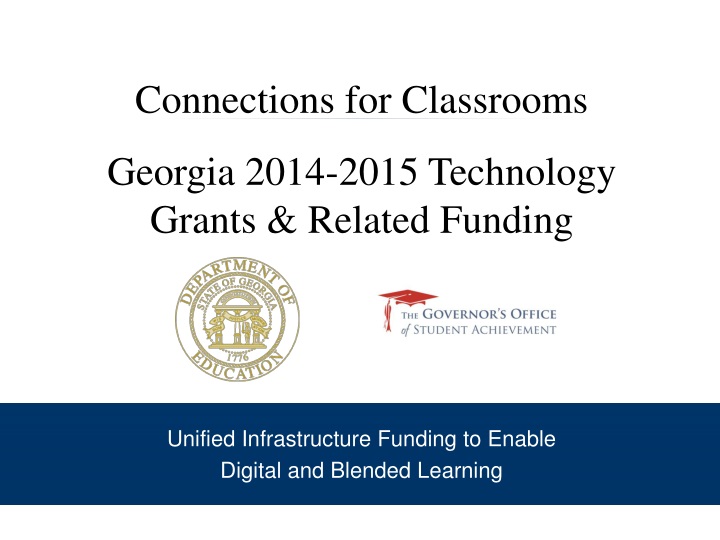 connections for classrooms georgia 2014 2015 technology grants related funding