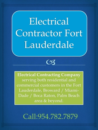 Electrician Fort Lauderdale