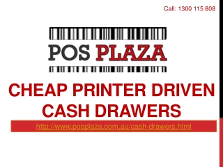 Cheap Printer Driven Cash Drawers