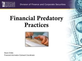 Financial Predatory Practices