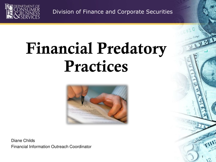 financial predatory practices