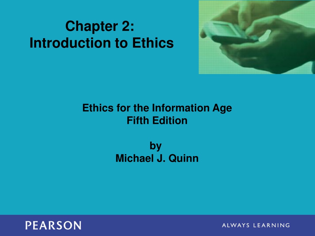 PPT - Chapter 2: Introduction to Ethics PowerPoint Presentation, free ...