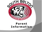 iPad Usage Program for South Belton Middle School Students - slide 1