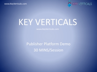 KEY VERTICALS KeyVerticals