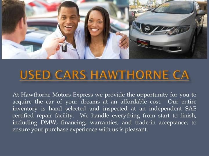used cars hawthorne ca