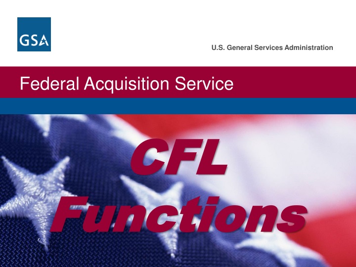 cfl functions