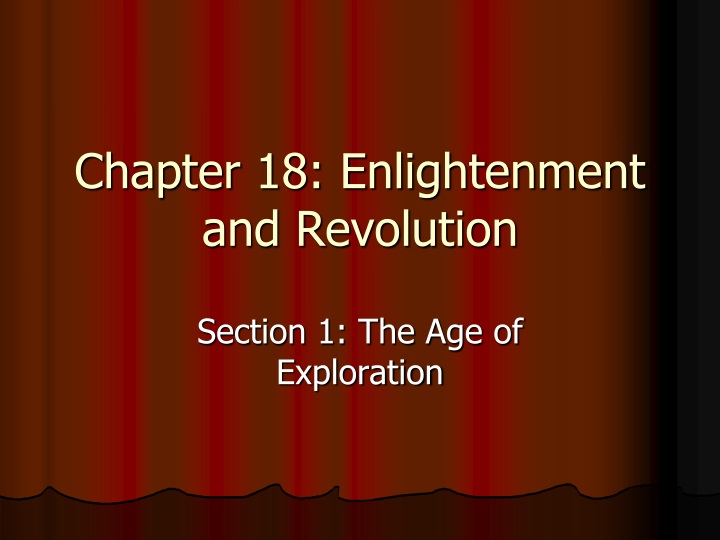 chapter 18 enlightenment and revolution