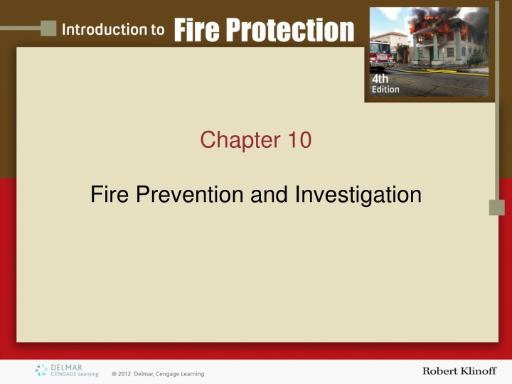chapter 10 fire prevention and investigation