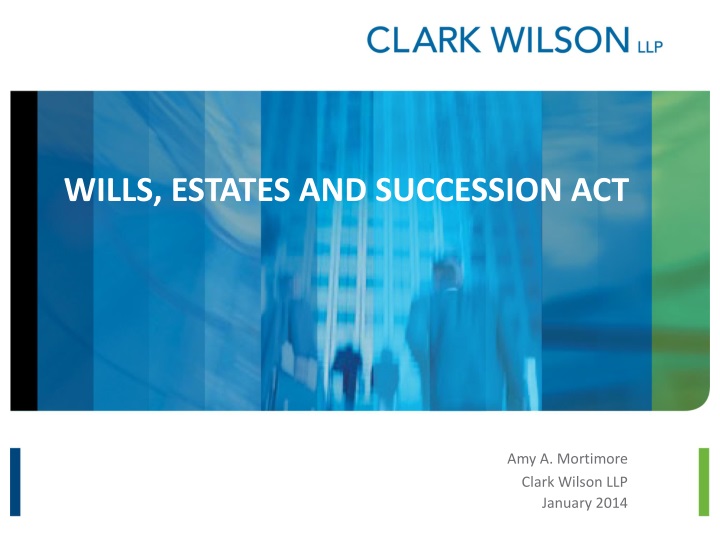 wills estates and succession act