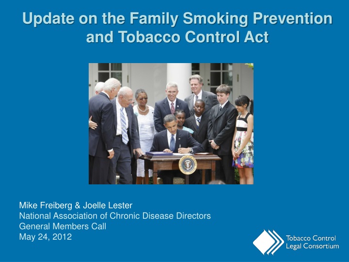 update on the family smoking prevention