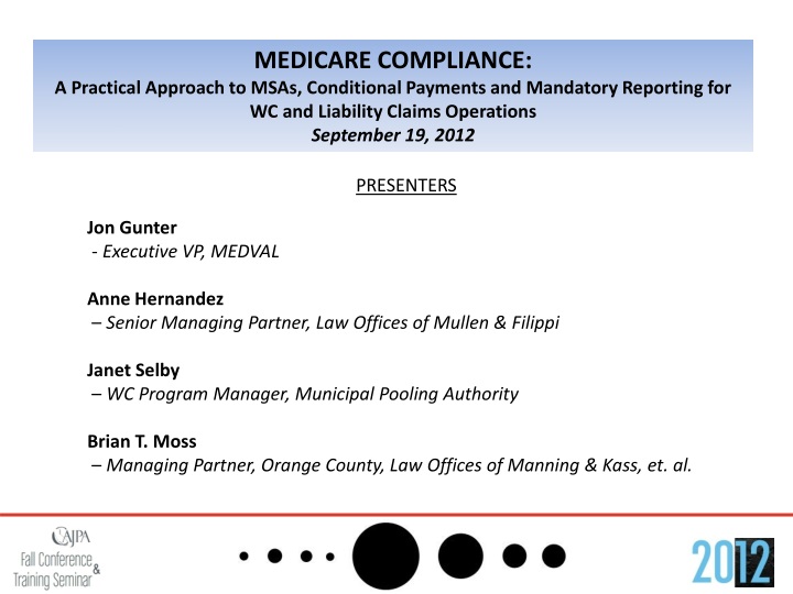 medicare compliance a practical approach to msas