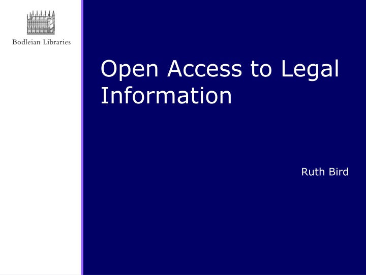 open access to legal information