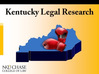 Kentucky Legal Research