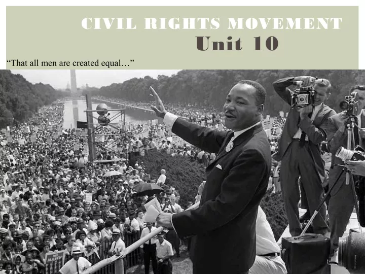 civil rights movement