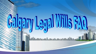 Calgary Legal Wills FAQ - What is a codicil?