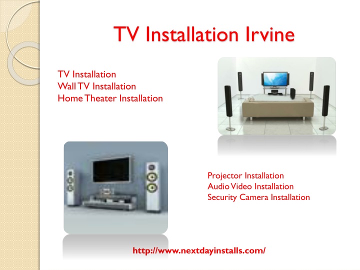 tv installation irvine