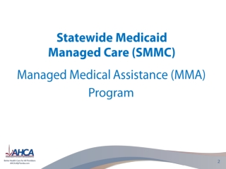 Statewide Medicaid Managed Care (SMMC)