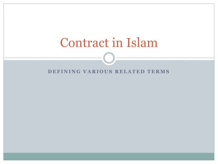 contract in i slam