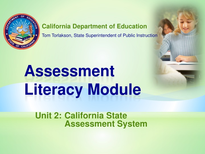 assessment literacy module
