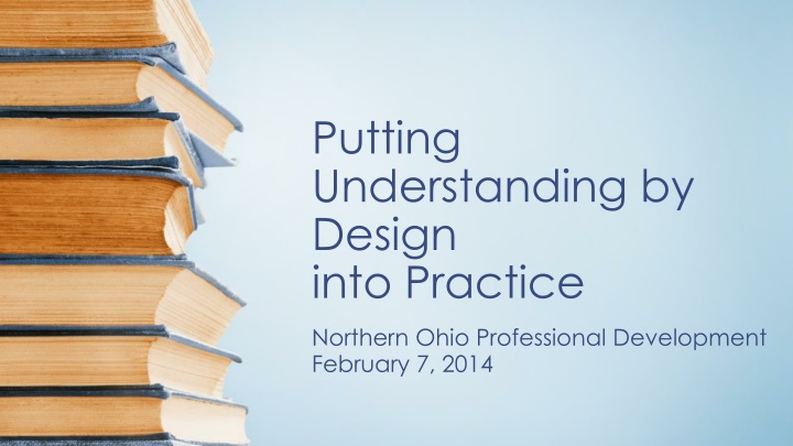 putting understanding by design into practice