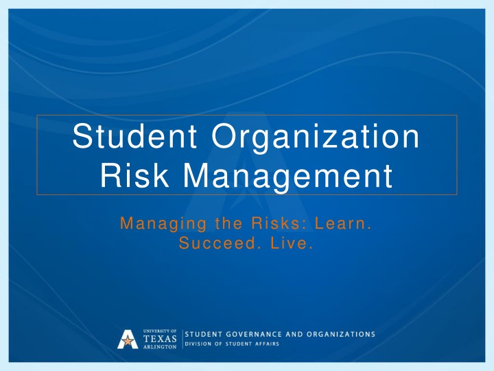 student organization risk management