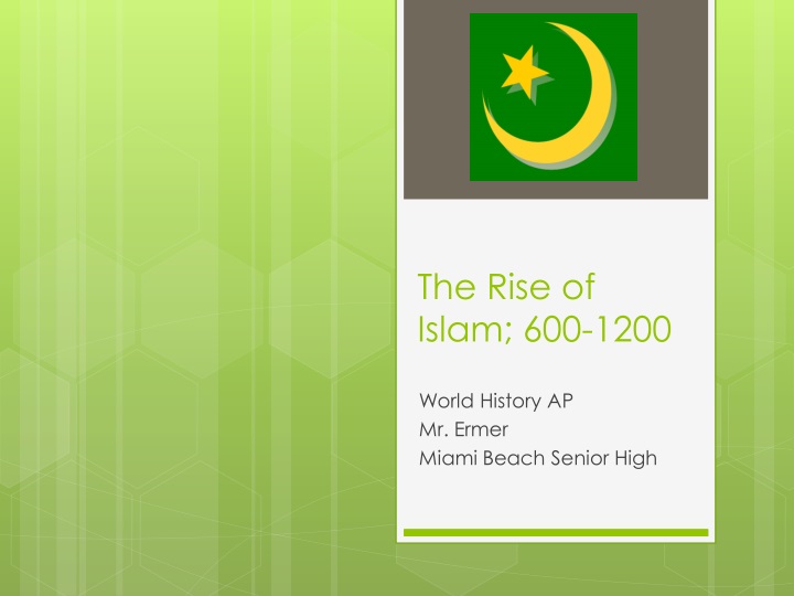 the rise of islam 600 1200