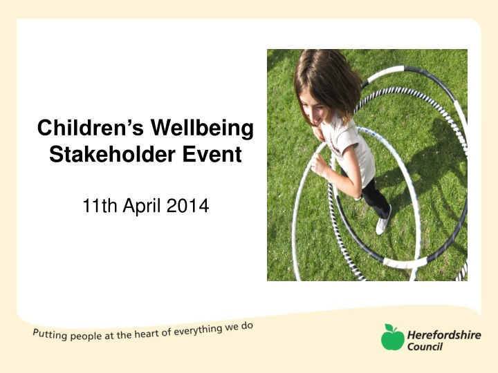 children s wellbeing stakeholder event 11th april