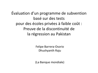 felipe barrera osorio dhushyanth raju la banque mondiale