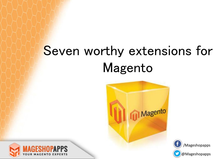 seven worthy extensions for magento