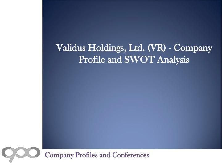 validus holdings ltd vr company profile and swot