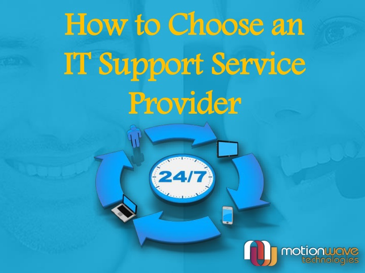 how to choose an it support service provider