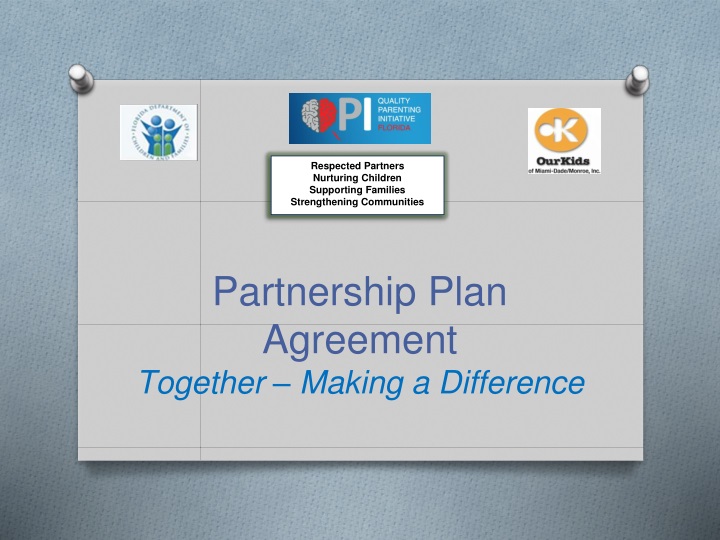 partnership plan agreement together making a difference